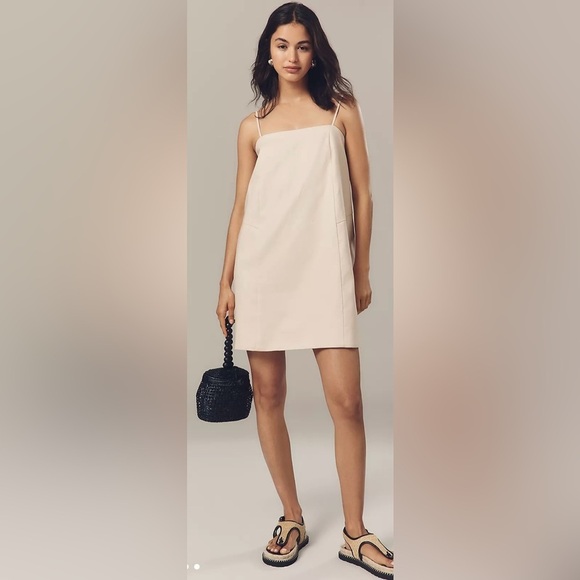 Anthropologie Dresses & Skirts - NWT ✨ Anthropologie Mare Mare Linen Blend Square-Neck A-Line Mini Dress